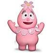 Yo Gabba Gabba Foofa 12-Inch Designer Plush